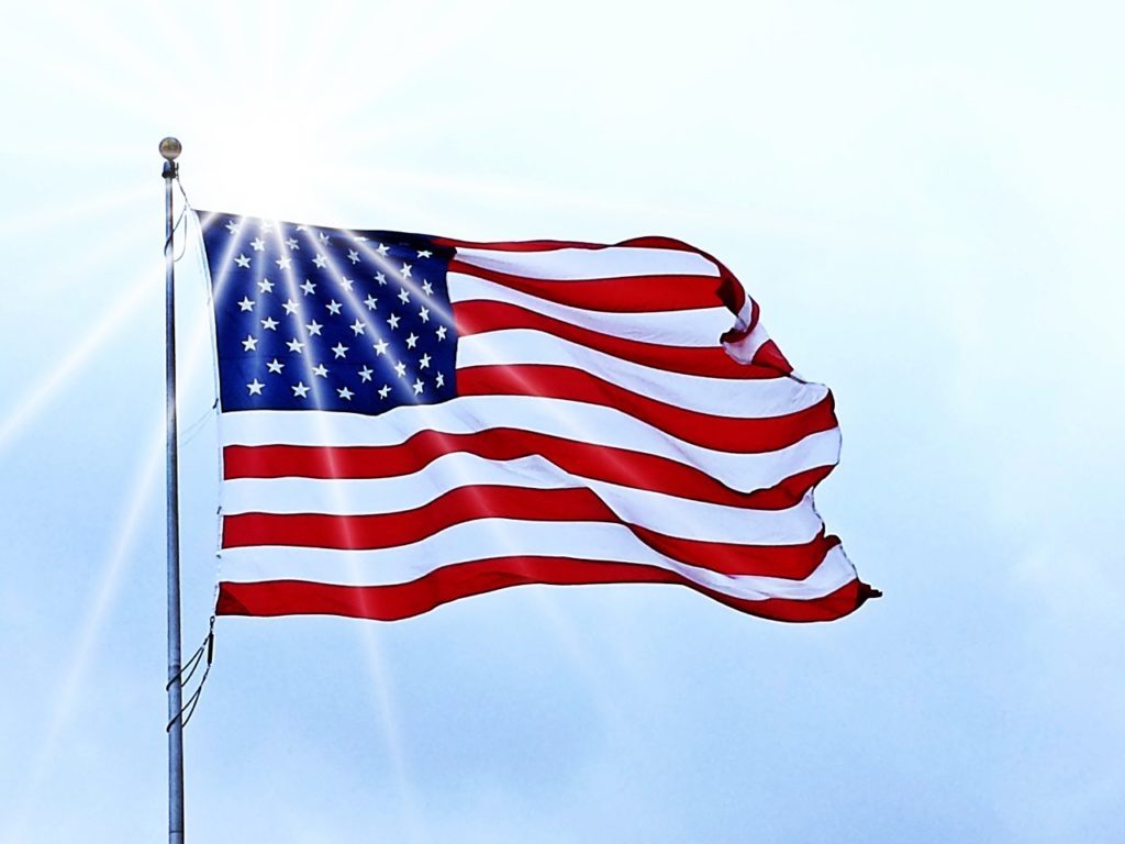 アメリカの国旗 国旗の世界
